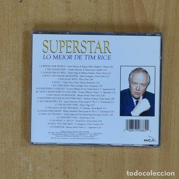 CDs de m&uacute;sica: TIM RICE - SUPERSTAR - CD - Foto 2