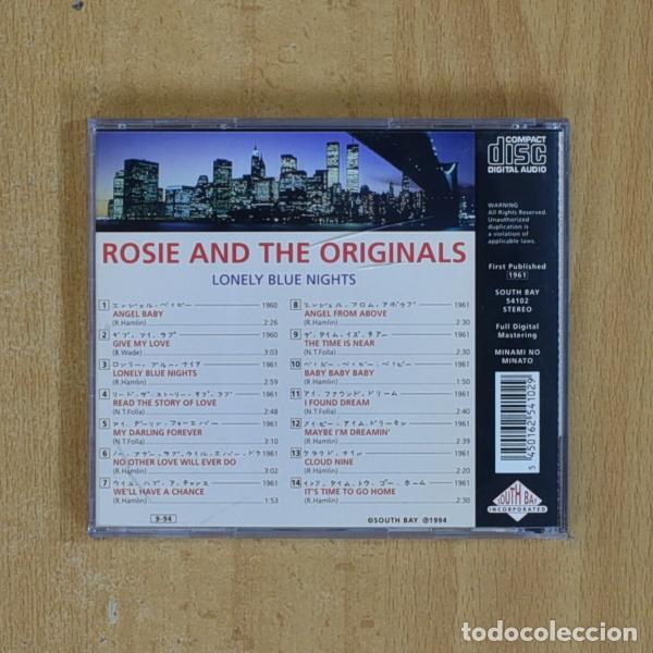 CDs de m&uacute;sica: ROSIE - LONELY BLUE NIGHTS - CD - Foto 2