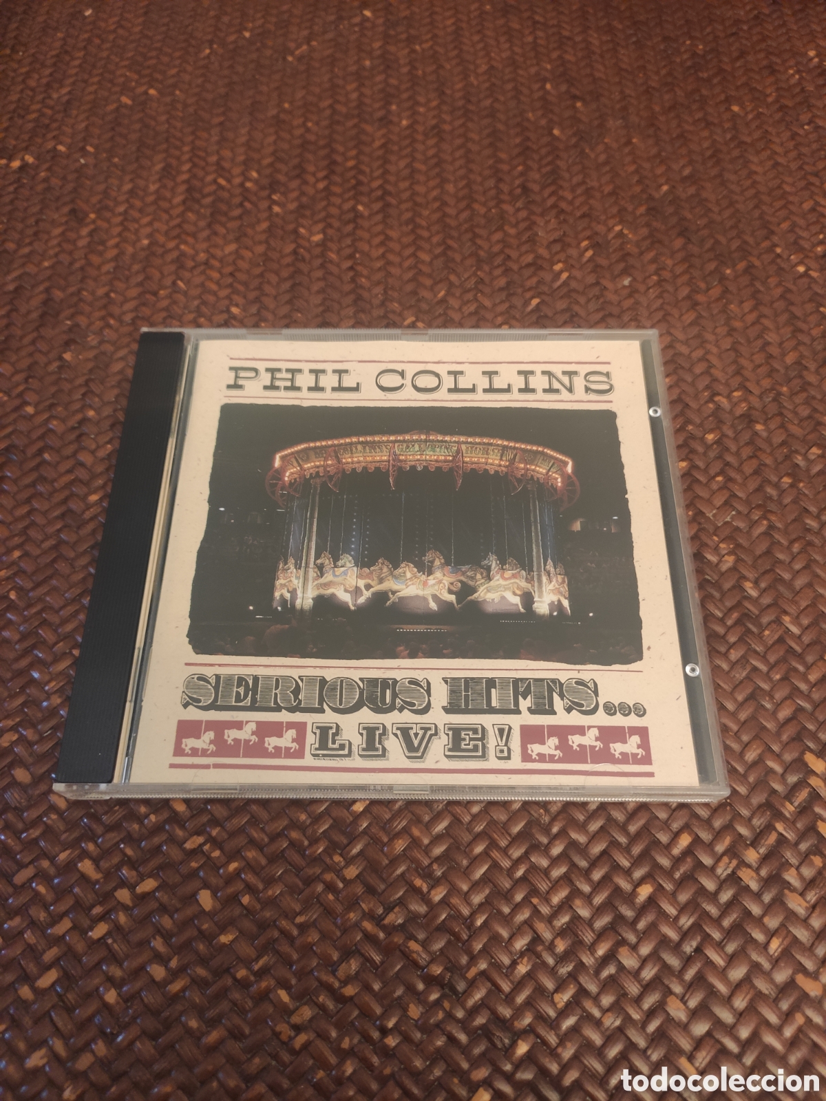 CDs de m&uacute;sica: Phill Collins serious hits live - Foto 1