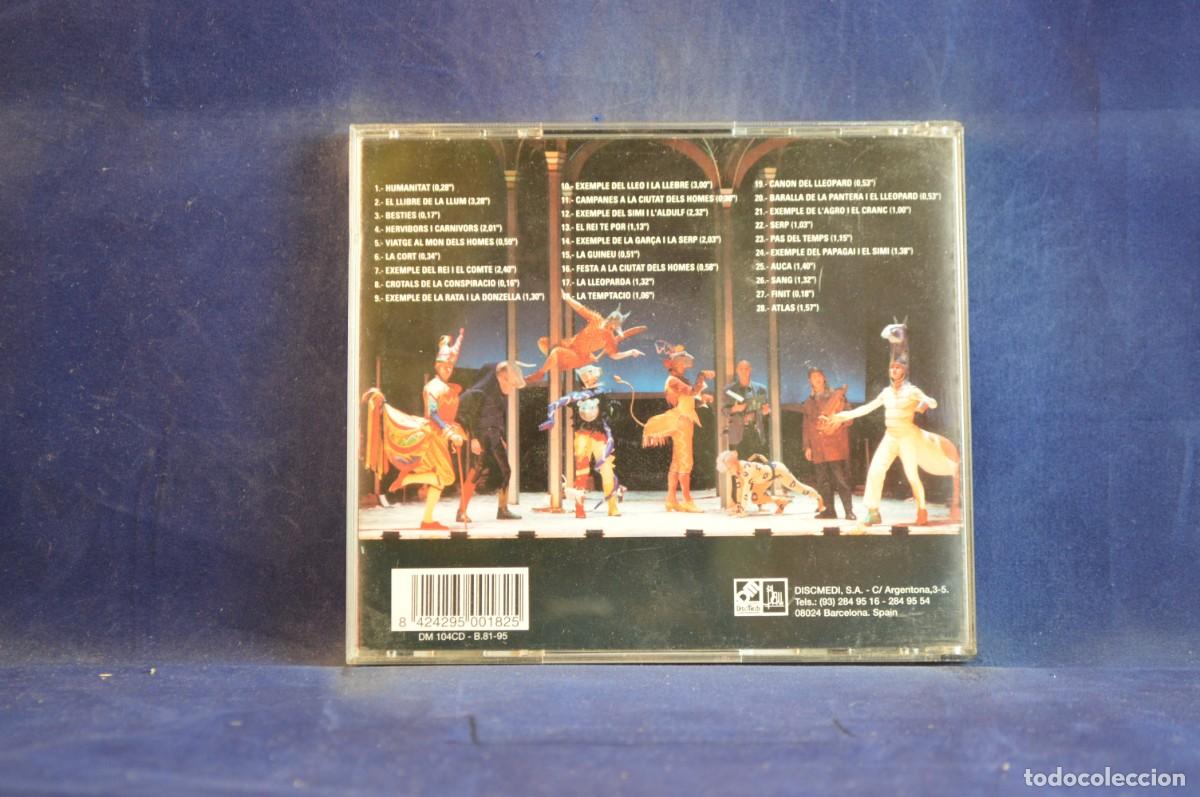 CDs de m&uacute;sica: COMEDIANTS &ndash; LLIBRE DE LES B&Egrave;STIES - CD - Foto 2