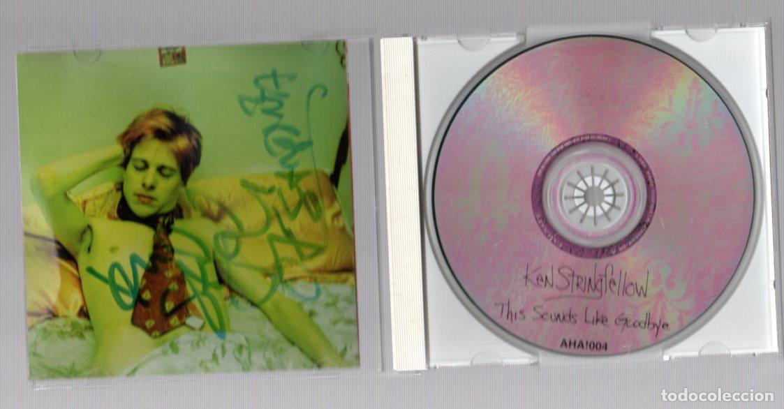 CDs de m&uacute;sica: CD KEN STRINGFELLOW THIS SOUNDS LIKE GOODBYE. CON DEDICATORIA AUTOGRAFA - Foto 2