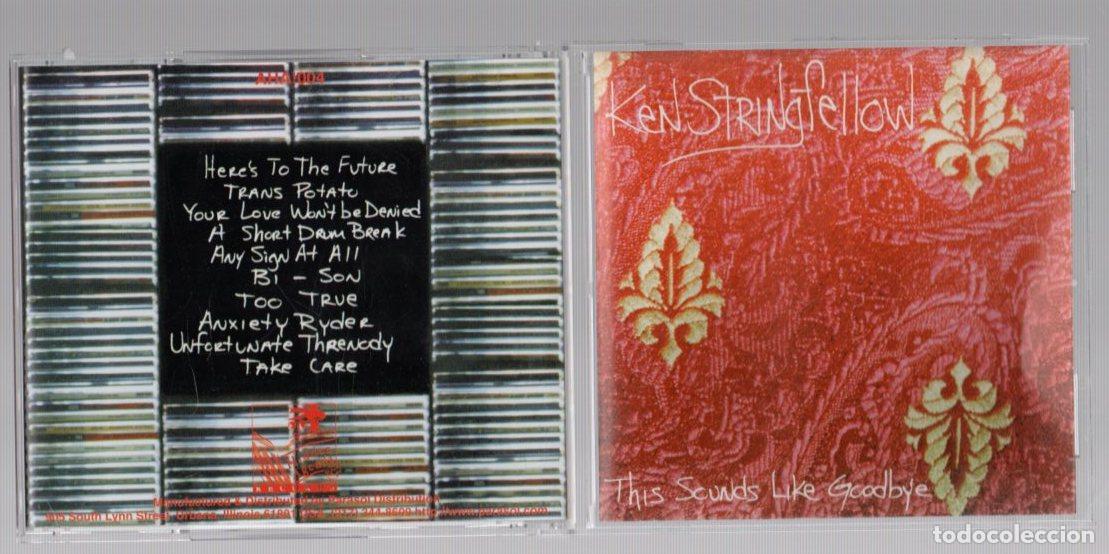 CDs de m&uacute;sica: CD KEN STRINGFELLOW THIS SOUNDS LIKE GOODBYE. CON DEDICATORIA AUTOGRAFA - Foto 1