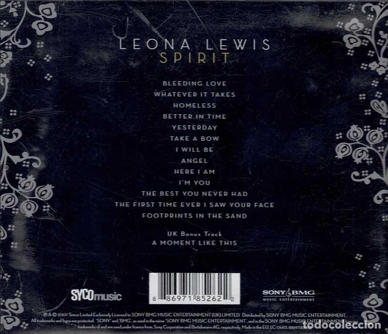 CDs de m&uacute;sica: Leona Lewis - Spirit. CD - Foto 2