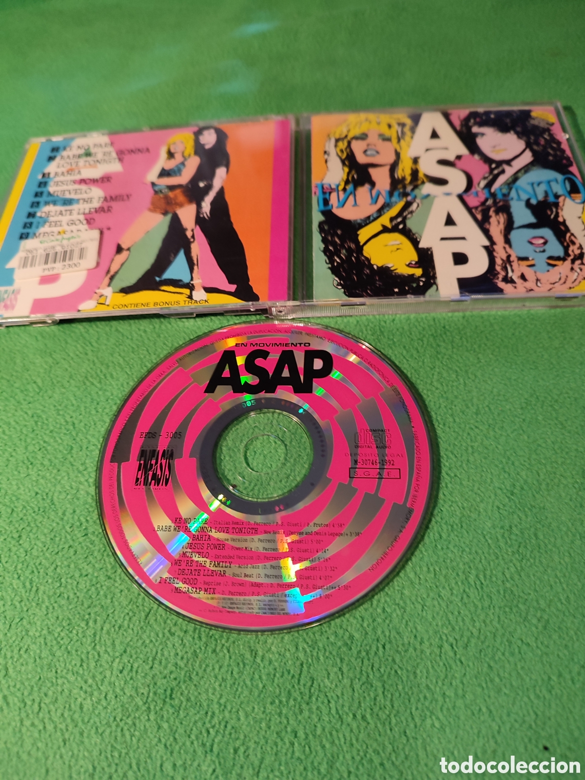 CDs de m&uacute;sica: Asap - En movimiento - Foto 2