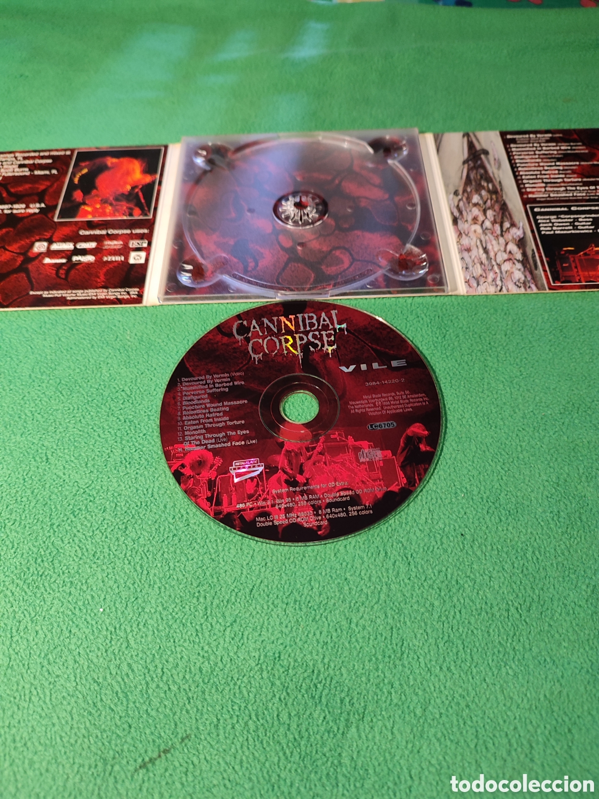 CDs de m&uacute;sica: Cannibal Corpse - Vile - Foto 2