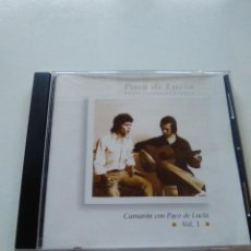 CDs de Música: PACO DE LUCIA FUENTE Y CAUDAL DEL FLAMENCO CON CAMARON DE LA ISLA ( 2004 UNIVERSAL )