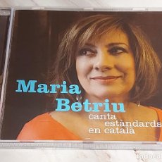 CDs de Música: MARIA BETRIU / CANTA ESTÀNDARDS EN CATALÀ / CD-BUCBONERA RECORDS-2015 / 11 TEMAS / IMPECABLE