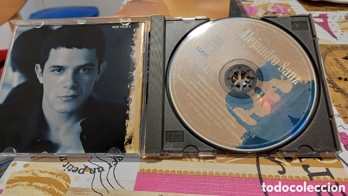 CDs de m&uacute;sica: Alejandro Sanz. Warner 1995 - Foto 3