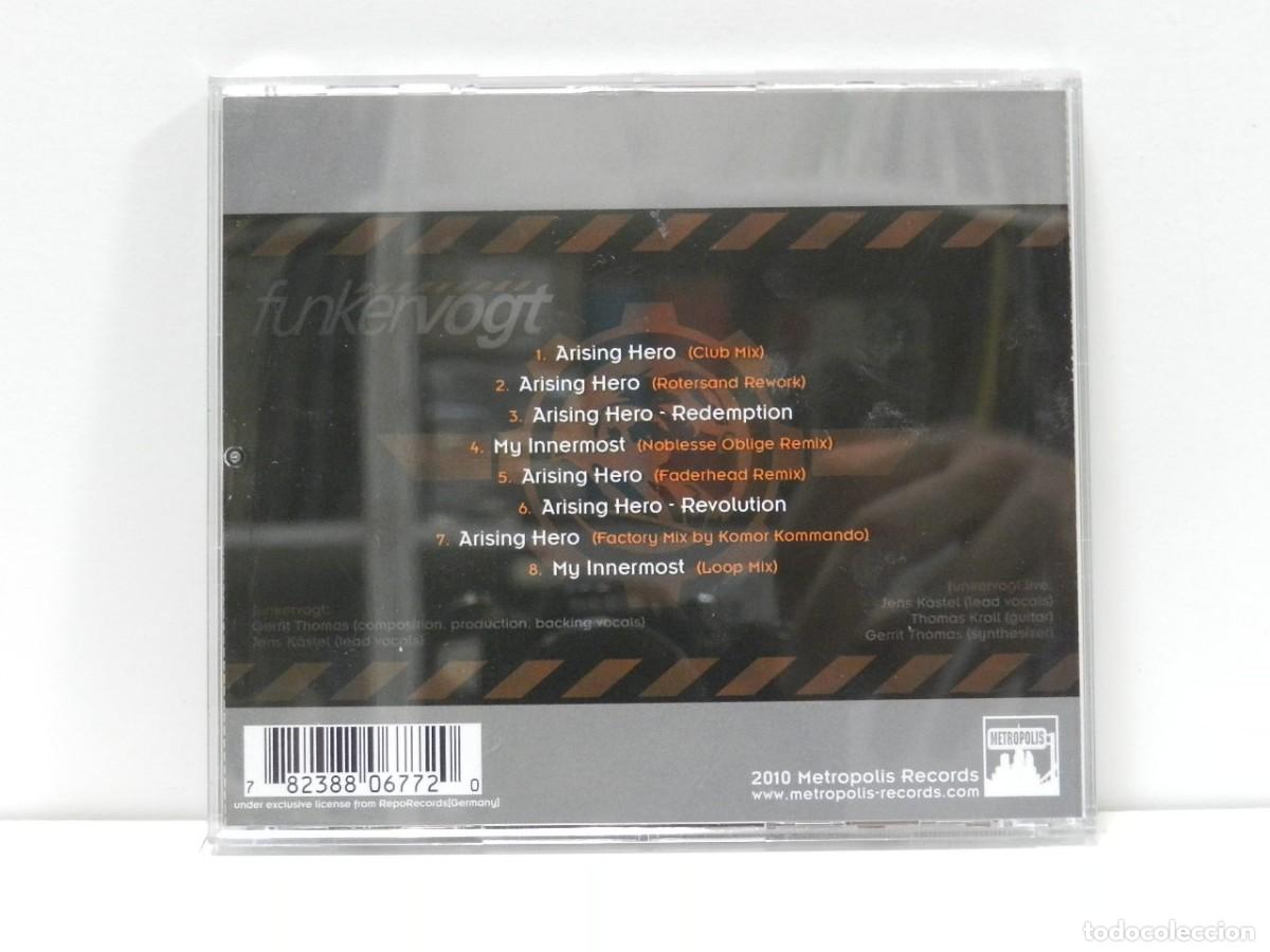 CDs de m&uacute;sica: DISCO CD. Funkervogt &ndash; Arising Hero. COMPACT DISC. - Foto 2