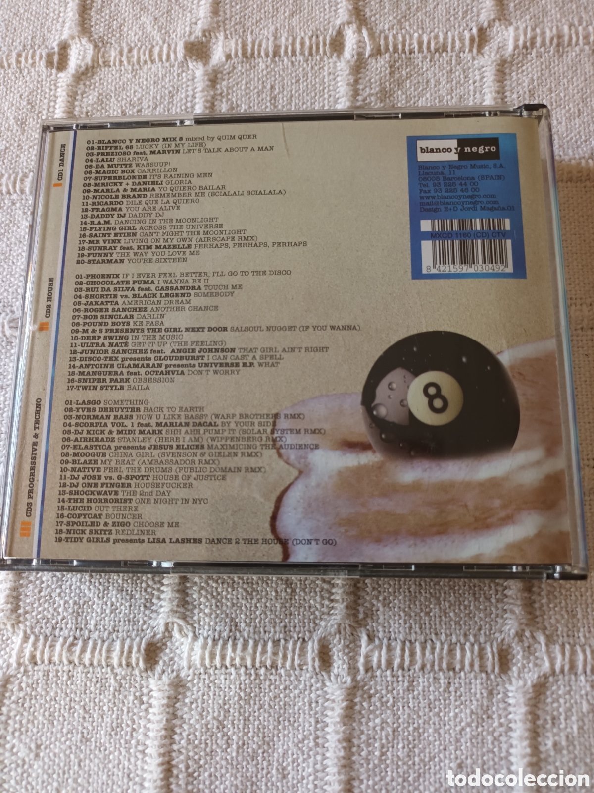 CDs de m&uacute;sica: Blanco y negro - Foto 2