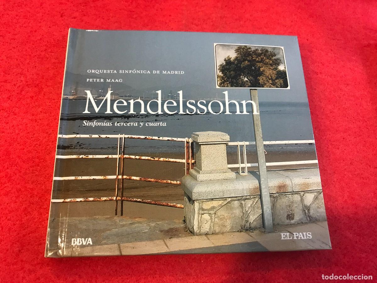 CDs de m&uacute;sica: CD. (LIBRO + CD) MENDELSSOHN. SINFON&Iacute;AS TERCERA Y CUARTA - Foto 1