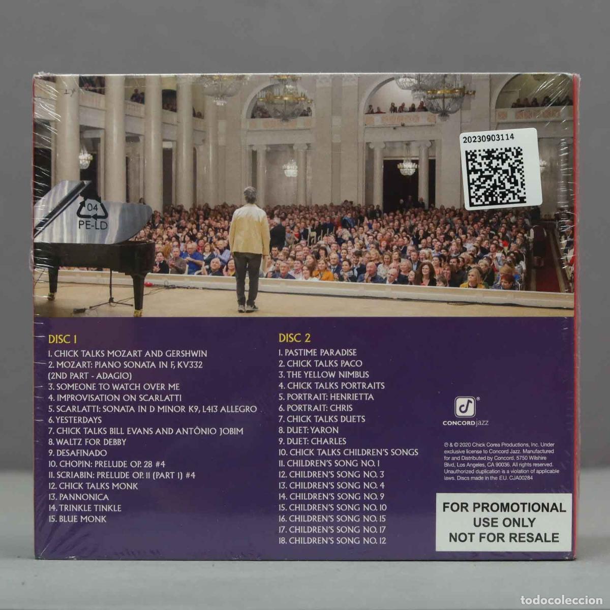 CDs de m&uacute;sica: CD. Chick Corea - Plays. PRECINTADO - Foto 2
