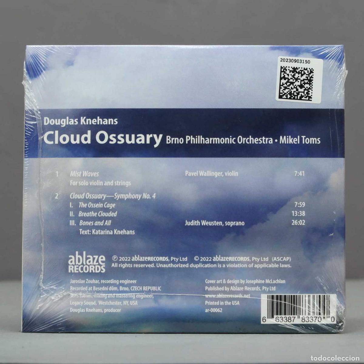 CDs de m&uacute;sica: CD. CLOUD OSSUARY. KNEHANS. PRECINTADO - Foto 2
