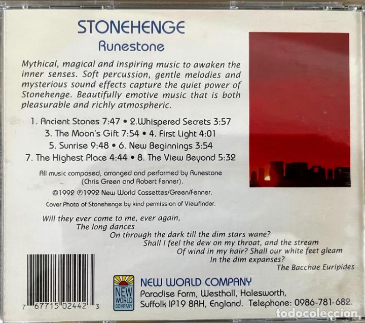 CDs de m&uacute;sica: STONEHENGE. RUNESTONE. CD UK - Foto 2