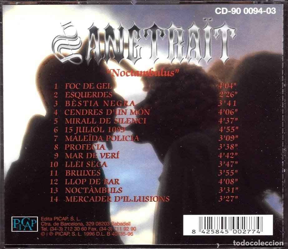 CDs de m&uacute;sica: SANGTRAIT &uml;NOCTAMBULUS&uml;(CD) - Foto 2