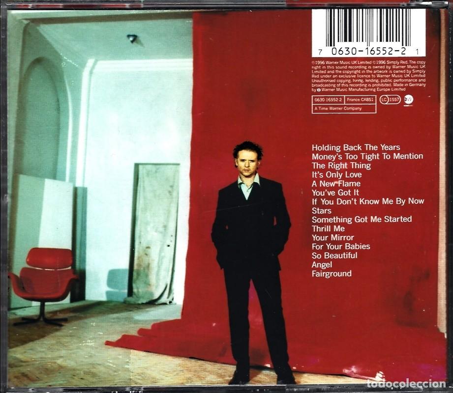CDs de m&uacute;sica: SIMPLY RED &uml;GREATEST HITS&uml;(CD) - Foto 2