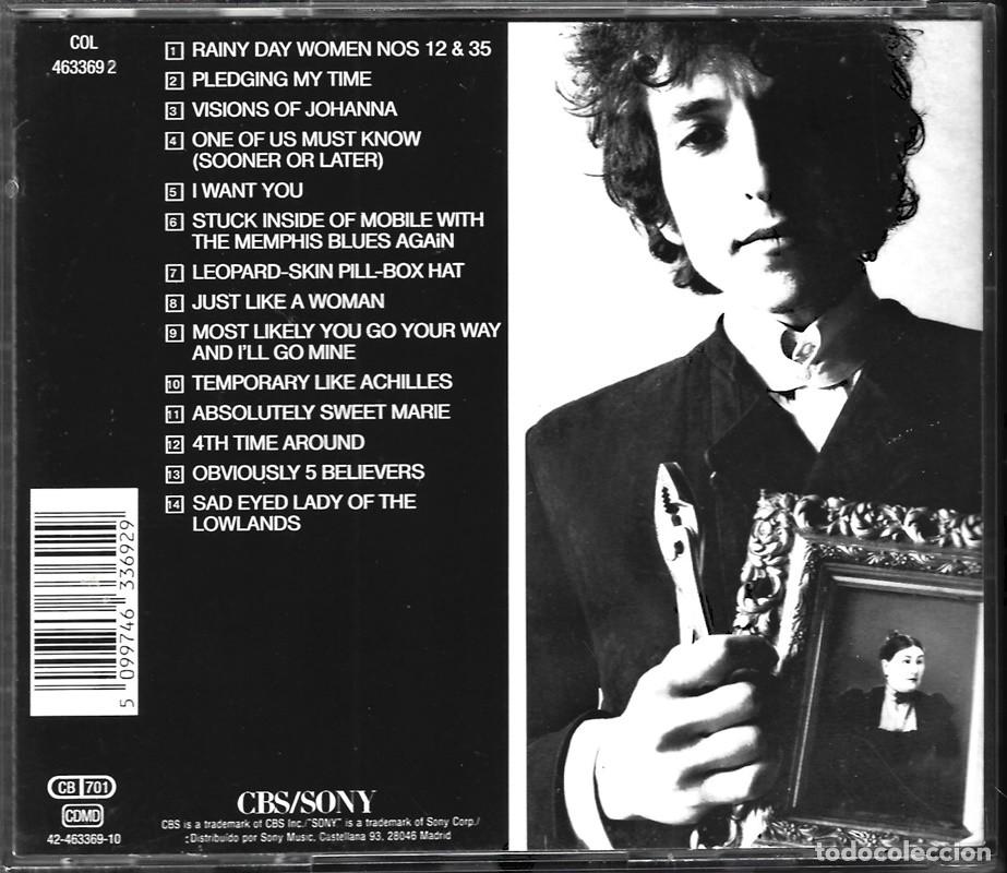 CDs de m&uacute;sica: BOB DYLAN &uml;BLONDE ON BLONDE&uml;(CD) - Foto 2