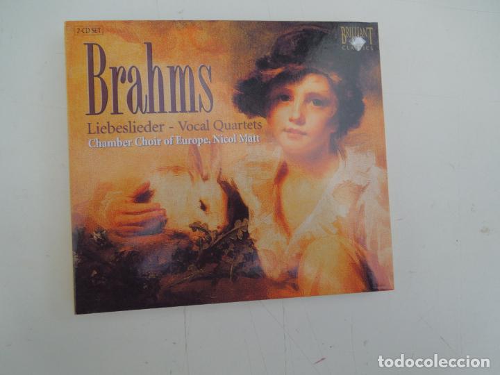 CDs de m&uacute;sica: BRAHMS -LIEBESLIEDER -VOCAL QUARTETS - NICOL MATT- 2CD+LIBRETO - Foto 1