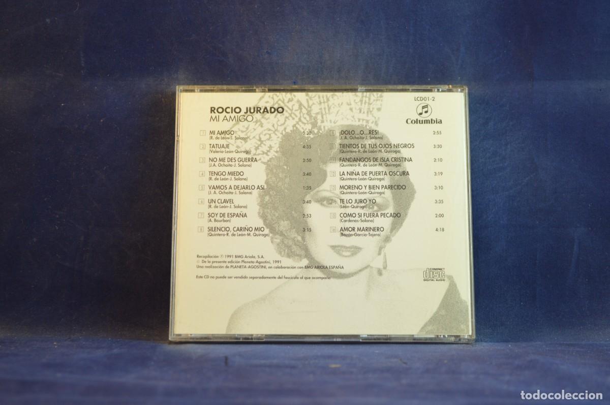 CDs de m&uacute;sica: ROCIO JURADO - MI AMIGO Y OTROS EXITOS - CD - Foto 2