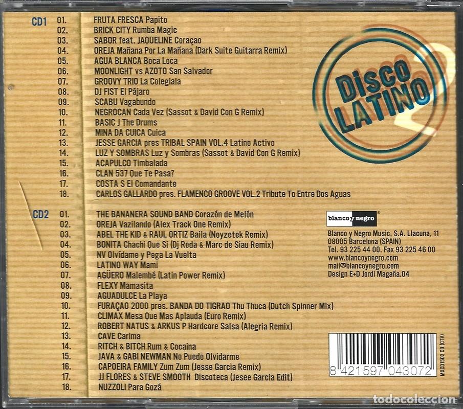 CDs de m&uacute;sica: DISCO LATINO 2 ( 2 CD) - Foto 2