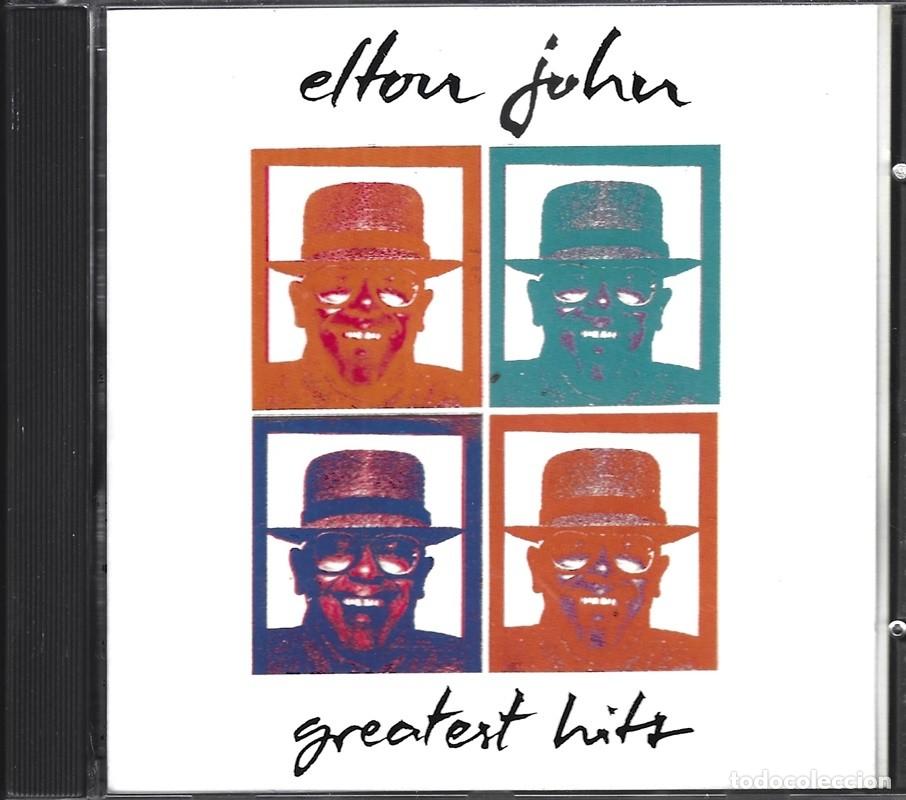 CDs de m&uacute;sica: ELTON JOHN &uml;GREATEST HITS&uml; (CD) - Foto 1