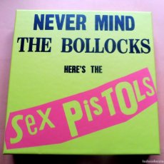 CDs de Música: 3 CD'S + 1 DVD - SEX PISTOLS – NEVER MIND THE BOLLOCKS HERE'S THE SEX PISTOLS - UMC – 00602557865509
