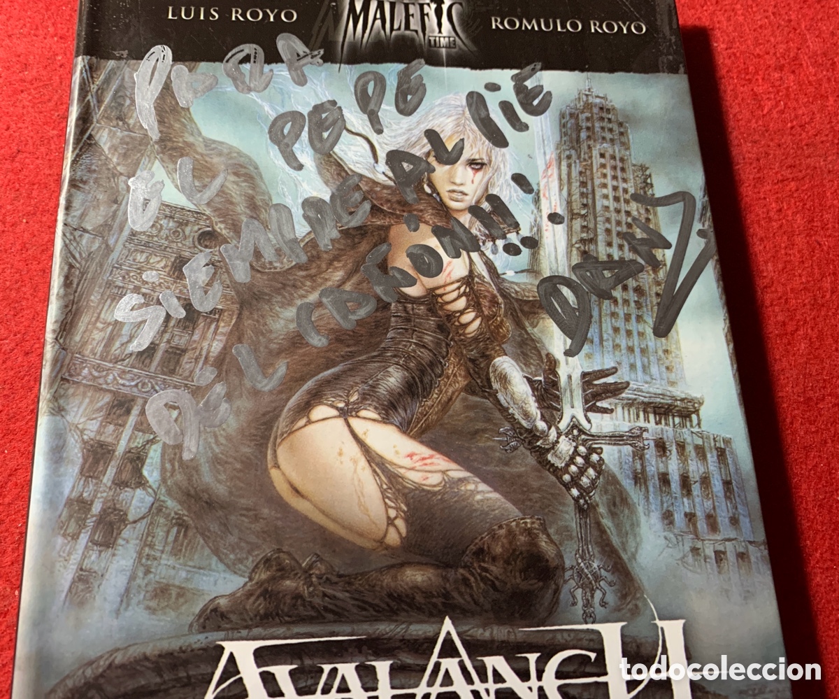 CDs de m&uacute;sica: Avalanch. &ldquo;Malefic Time Apocalypse&rdquo; Firmado - Foto 3