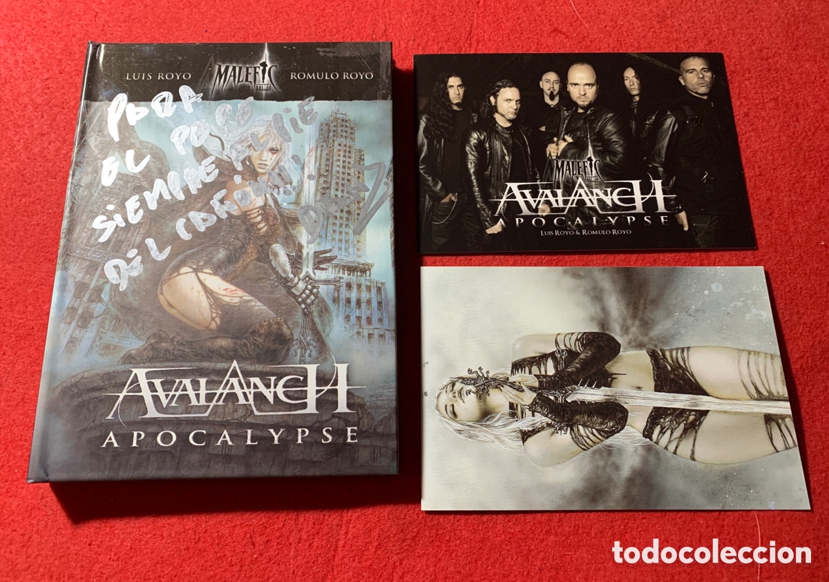 CDs de m&uacute;sica: Avalanch. &ldquo;Malefic Time Apocalypse&rdquo; Firmado - Foto 8