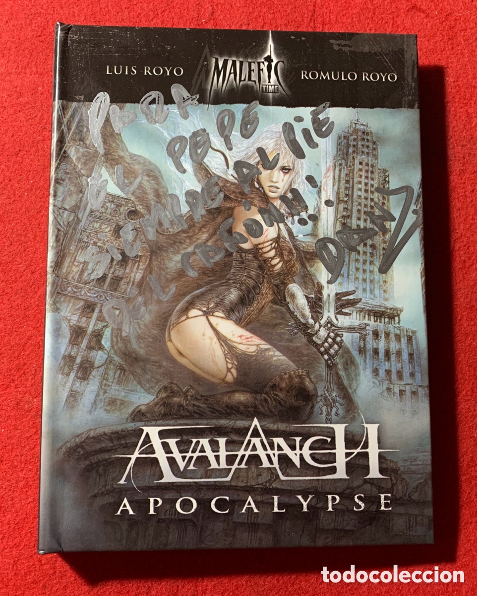 CDs de m&uacute;sica: Avalanch. &ldquo;Malefic Time Apocalypse&rdquo; Firmado - Foto 1