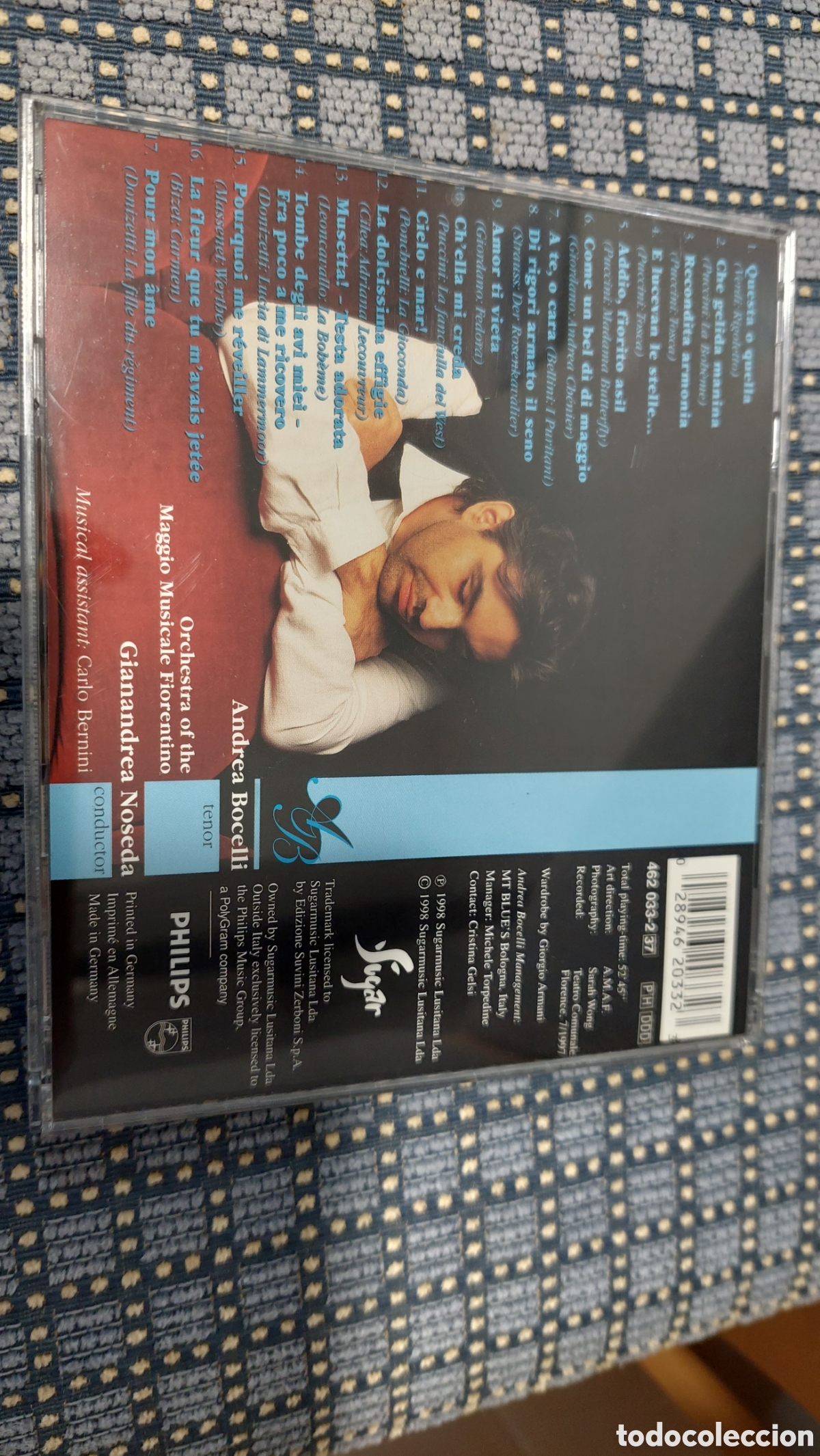 CDs de m&uacute;sica: CD Andrea Bocelli ARIA - Foto 2