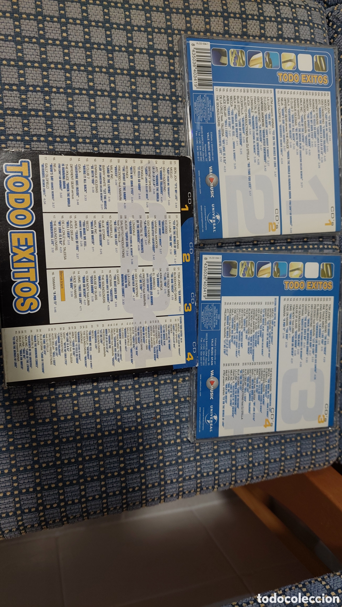 CDs de m&uacute;sica: Todo Exitos a&ntilde;o 2000 - Foto 2