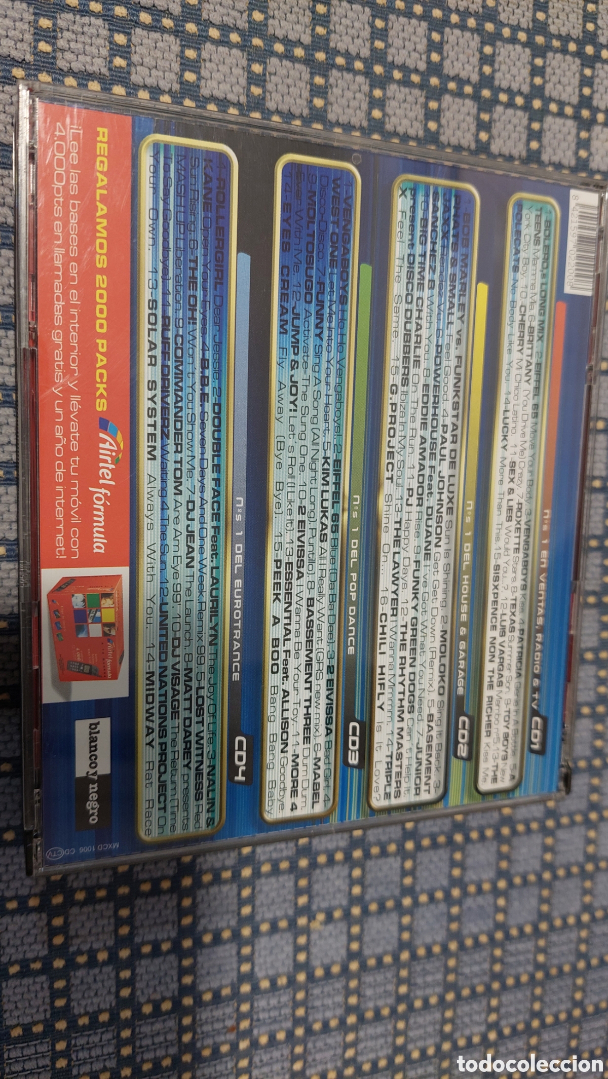 CDs de m&uacute;sica: Bolero Mix 16 4 CDs - Foto 2