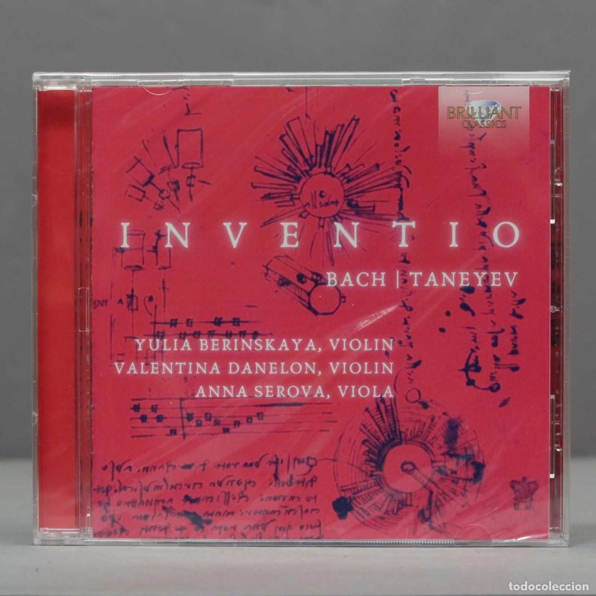Musik-CDs: CD. Bach / Taneyev -- Inventio. PRECINTADO