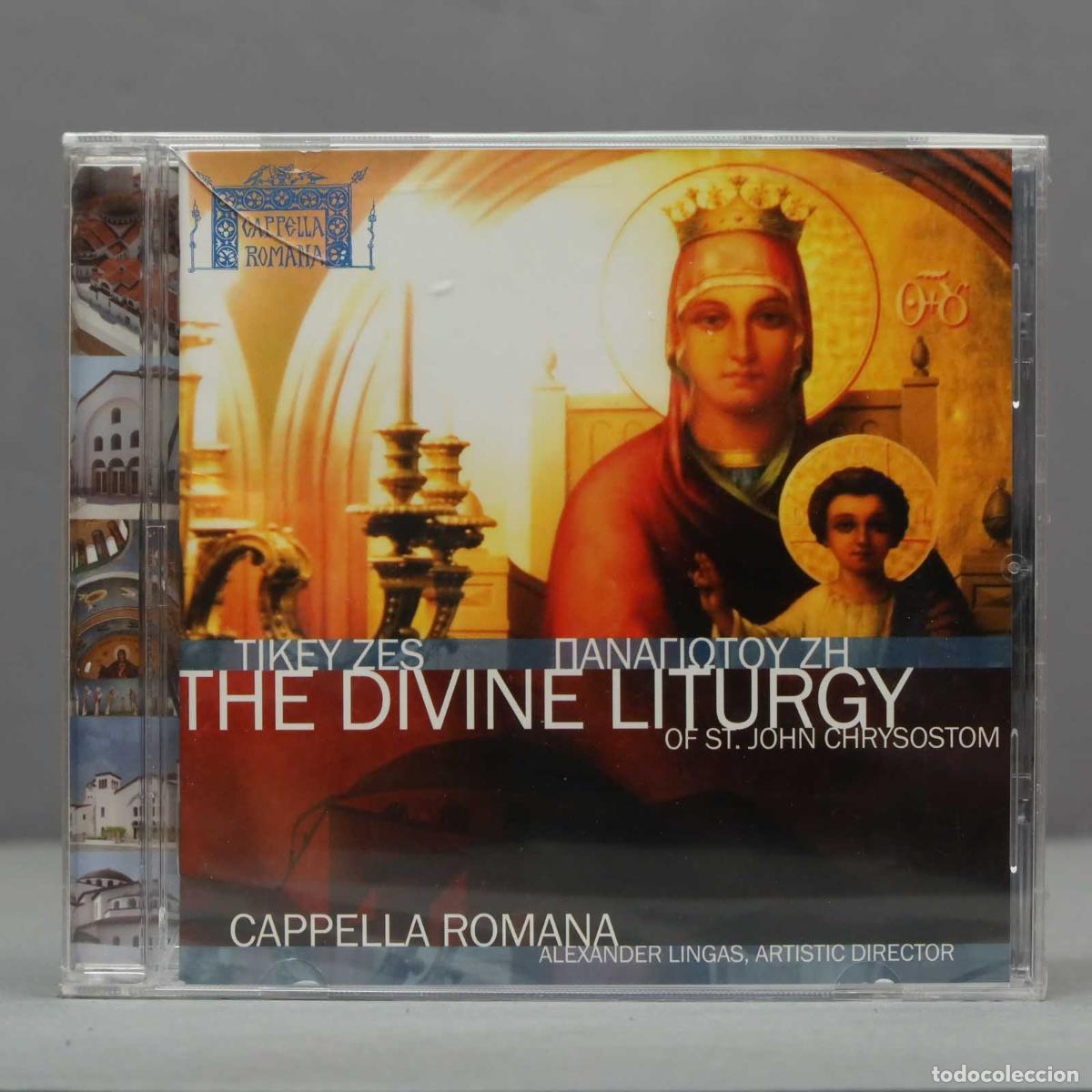 Musik-CDs: CD. Lingas,Alexander/Cappella Romana The Divine Liturgy of St. John. PRECINTADO