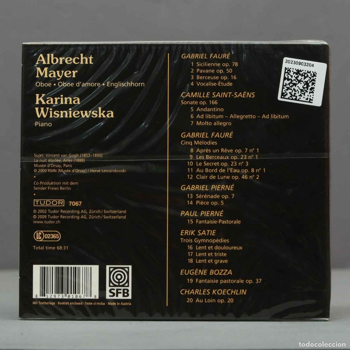 CDs de m&uacute;sica: CD. Mayer/Wisniewska - Clair de Lune. PRECINTADO - Foto 2