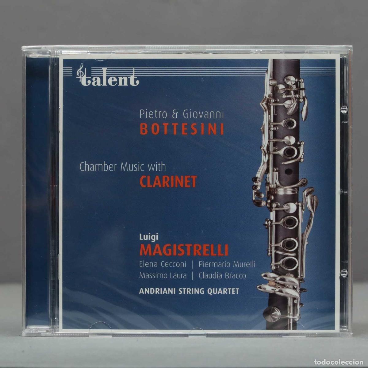 Musik-CDs: CD. Giovanni Bottesini - Musique de chambre pour clarinette. PRECINTADO