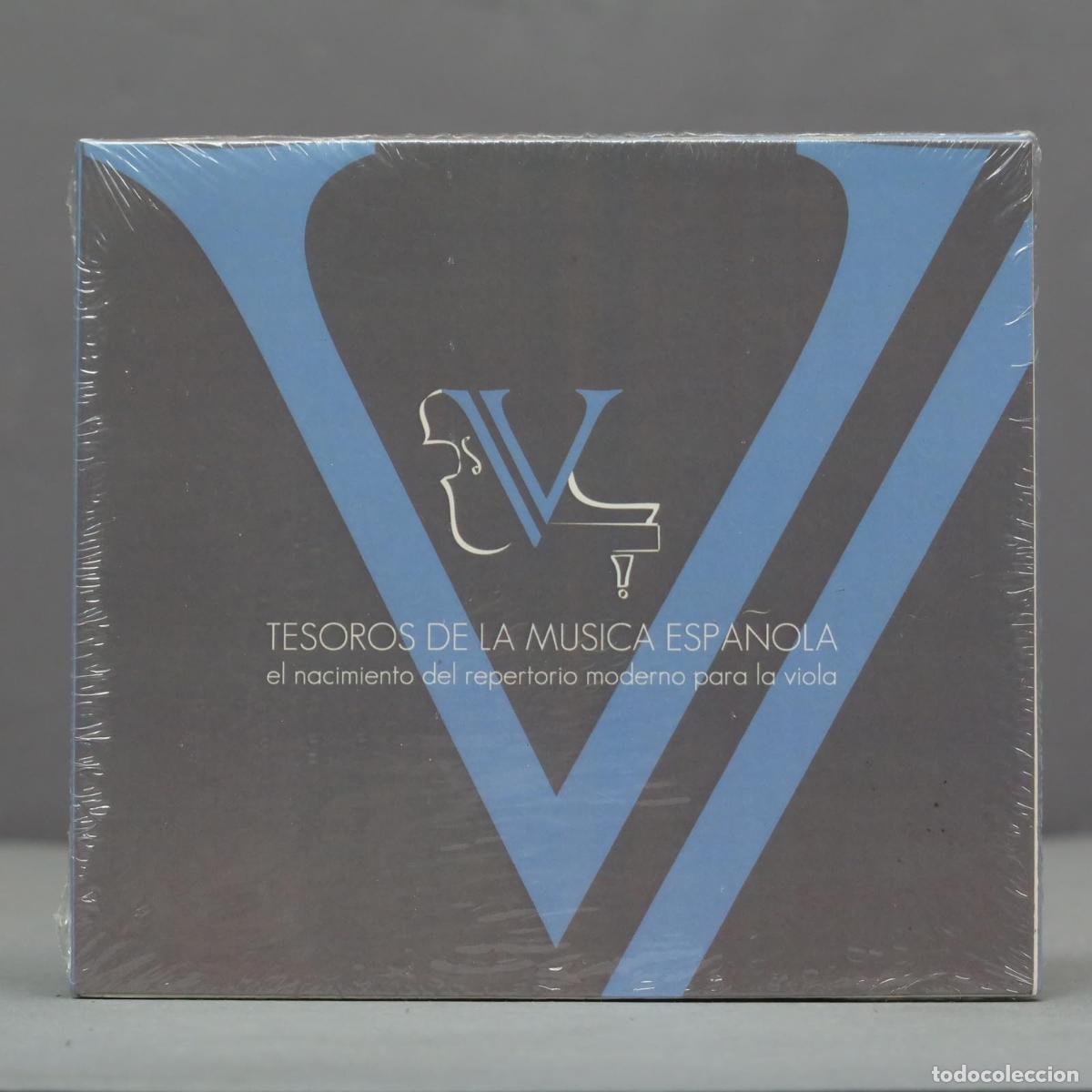 CDs de Musique: CD. Tesoros de la m&uacute;sica espa&ntilde;ola. El nacimiento del repertorio moderno para la viola. PRECINTADO