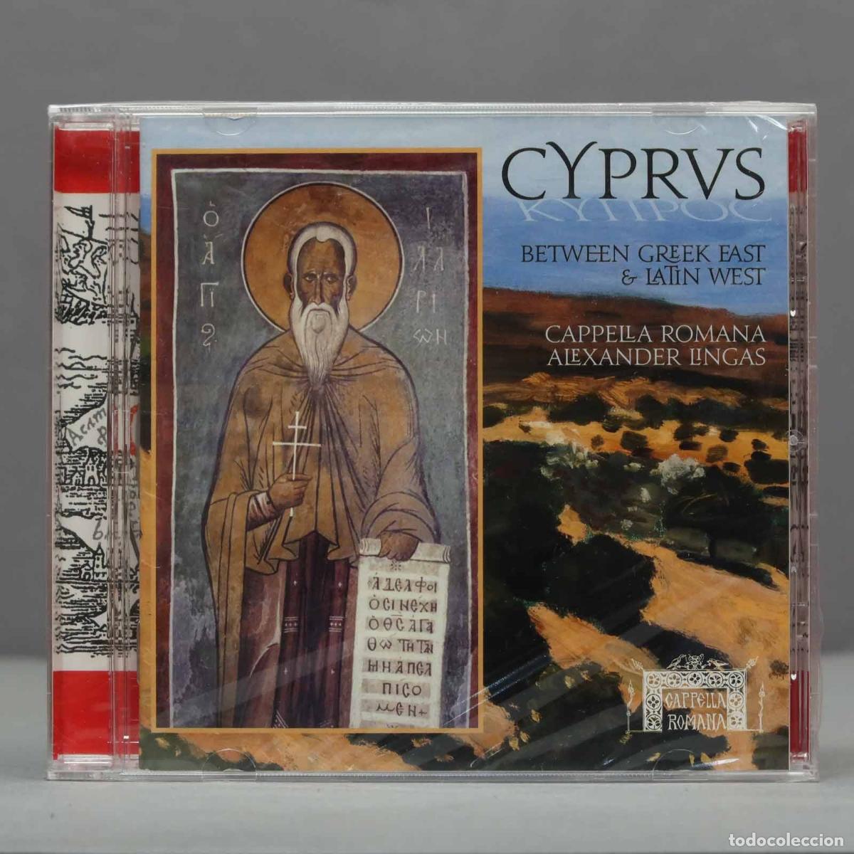 Music CDs: CD. Lingas,Alexander/Cappella Romana Cyprus - Between Greek East AND Latin East . PRECINTADO
