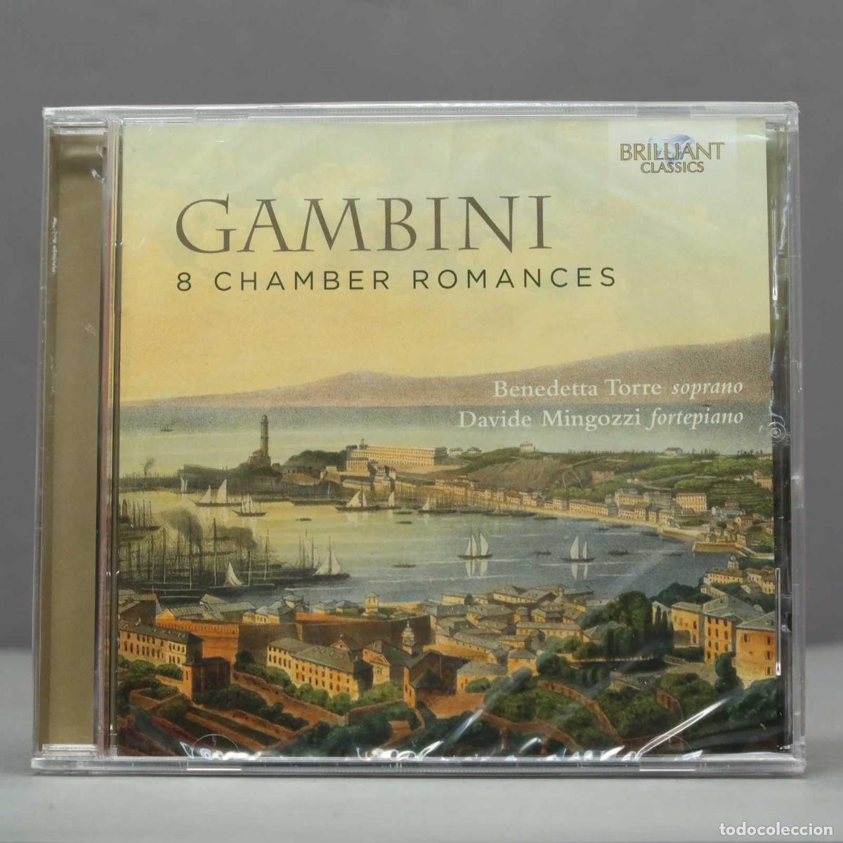 Musik-CDs: CD. Torre,Benedetta - Gambini:8 Chamber Romances. PRECINTADO