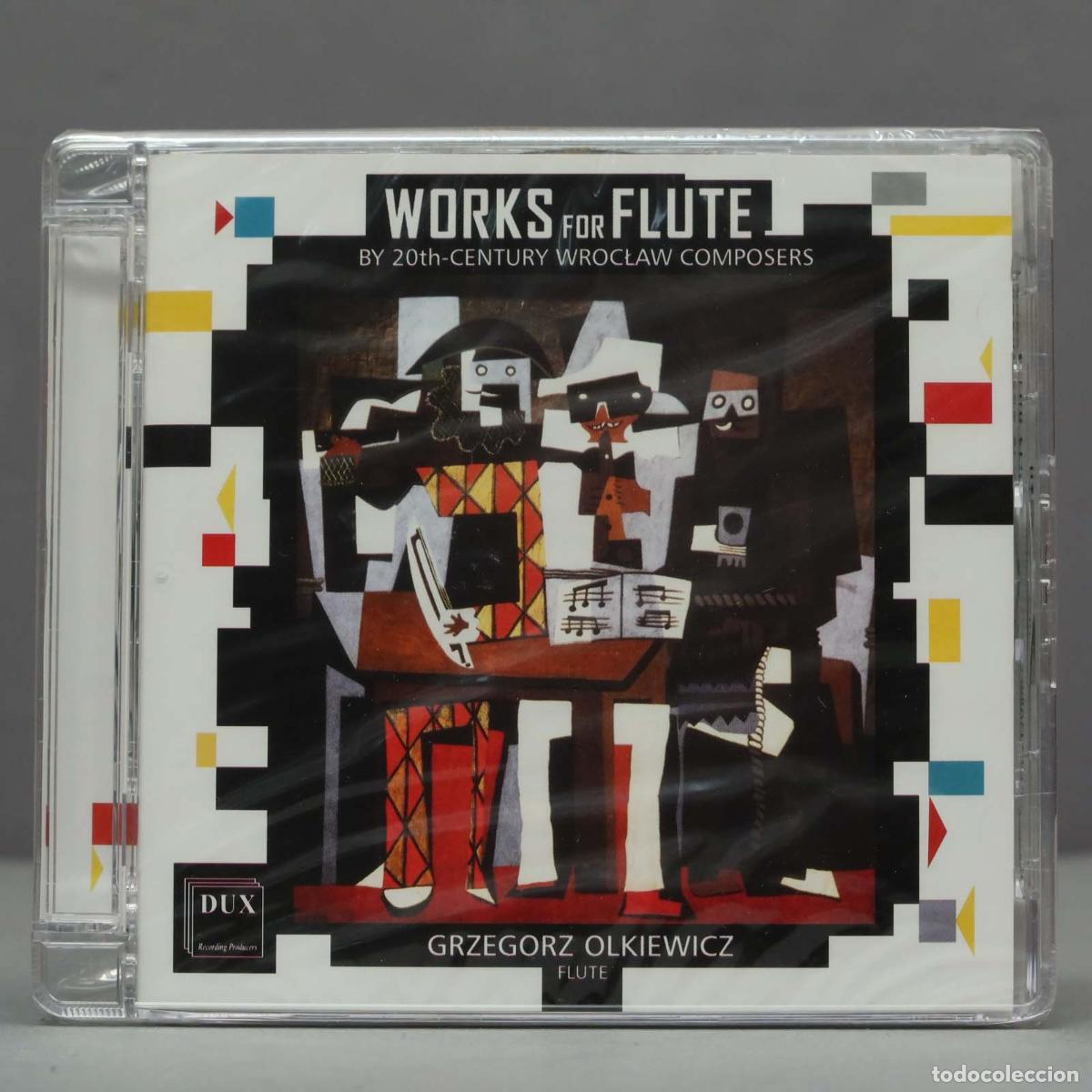 CDs de Musique: CD. Works for Flute by 20th Century Wrocław Composers / Grzegorz Olkiewicz. PRECINTADO