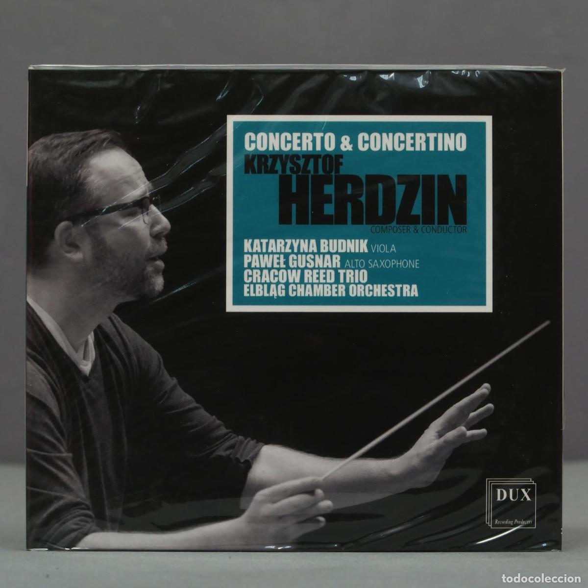 CD de M&uacute;sica: CD. Krzysztof Herdzin &bull; Concerto AND Concertino. PRECINTADO