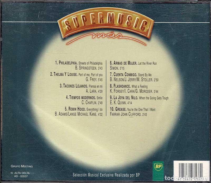 CDs de m&uacute;sica: Supermusic M&aacute;s Cine. CD - Foto 2