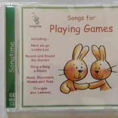 CDs de Música: CD SONGS FOR PLAYING GAMES - KIDS MUSIC (180)