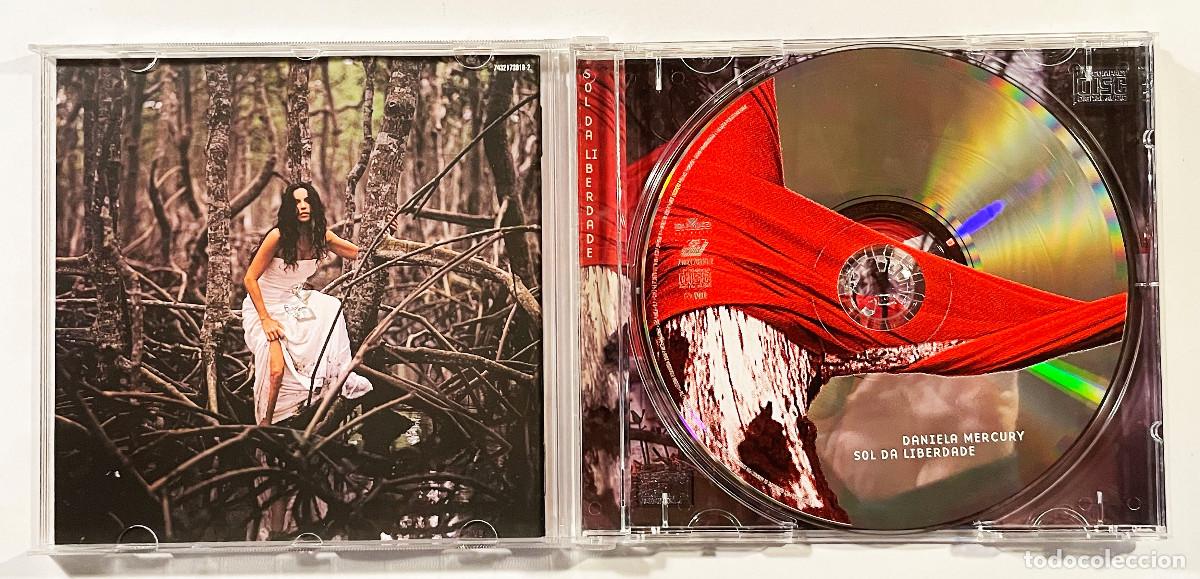 CDs de m&uacute;sica: DANIELA MERCURY / SOL DA LIBERDADE / CD BMG ARIOLA 2000 / BRASIL - Foto 3