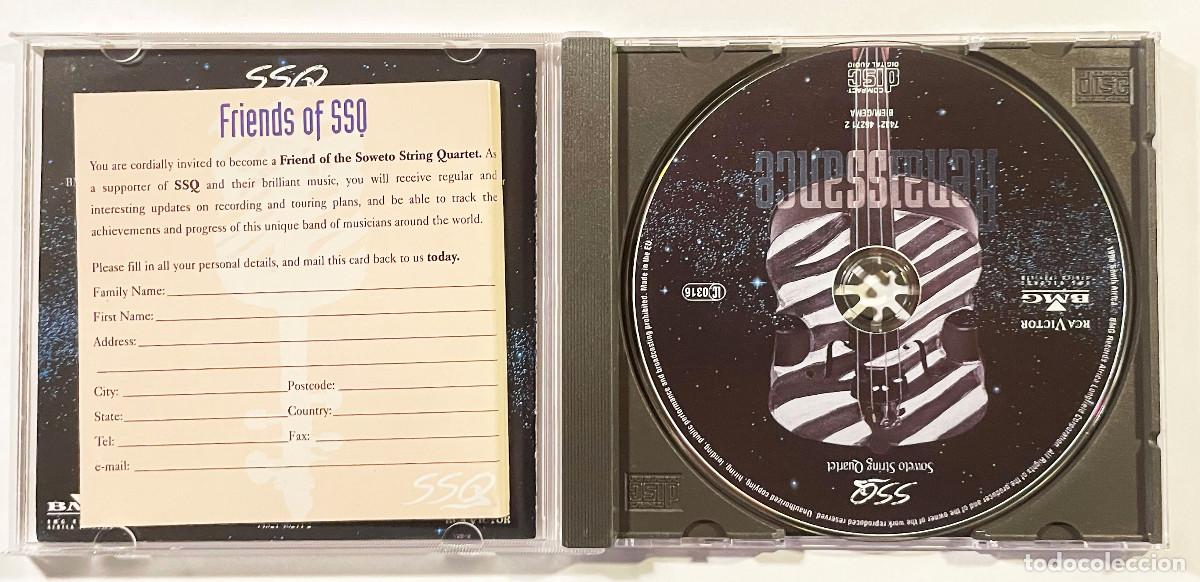 CDs de m&uacute;sica: SOWETO STRING QUARTET / RENAISSANCE / CD BMG RCA VICTOR 1996 / EU - Foto 3