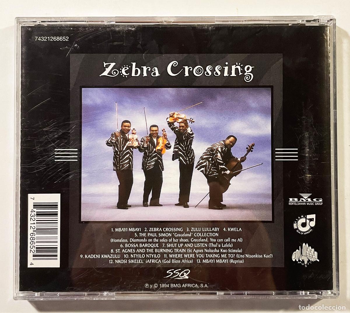 CDs de m&uacute;sica: SOWETO STRING QUARTET / ZEBRA CROSSING / CD BMG 1994 / ESPA&Ntilde;A - Foto 2