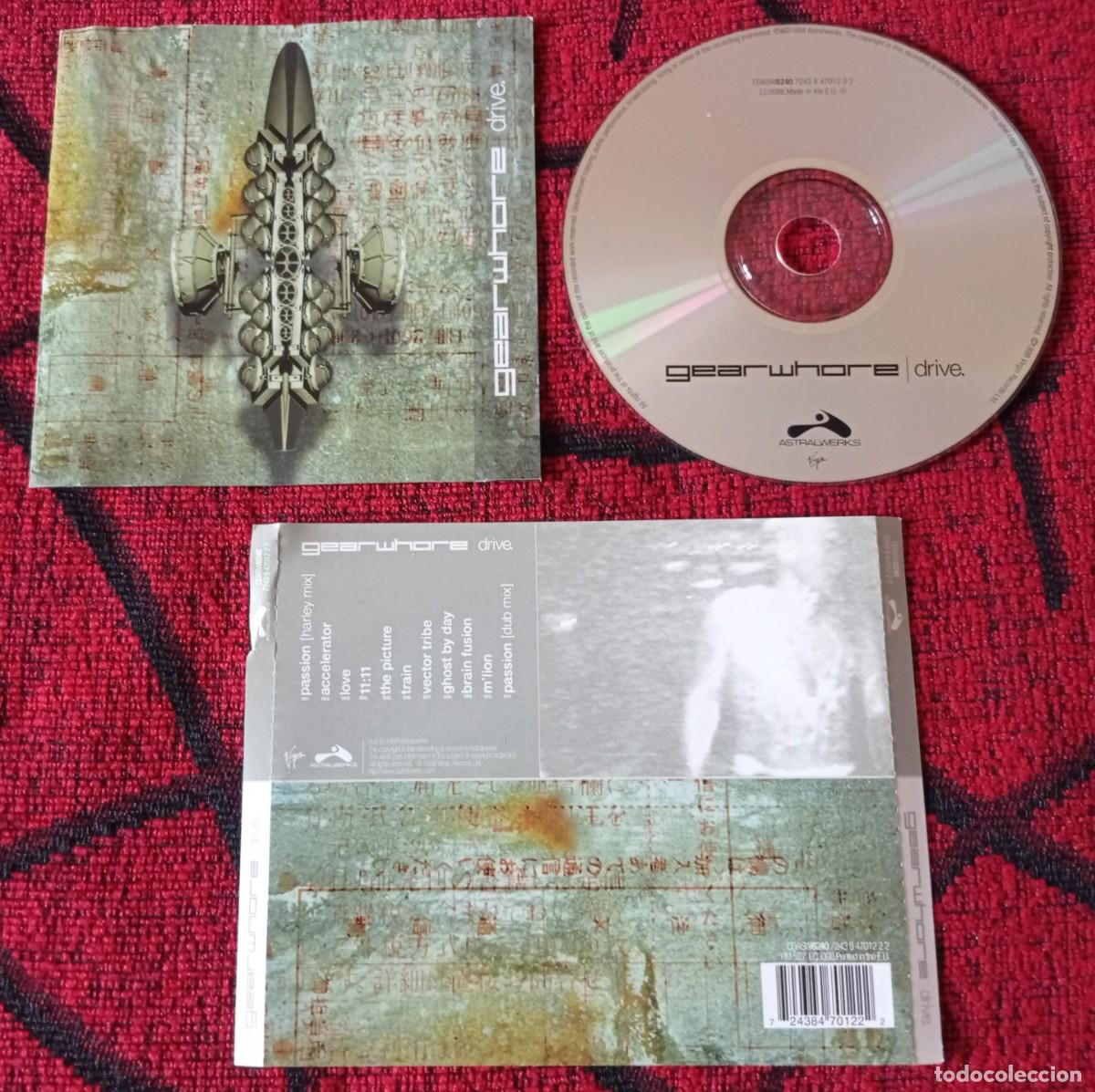 CDs de m&uacute;sica: GEARWHORE ** Drive ** CD ORIGINAL 1998 - Foto 1