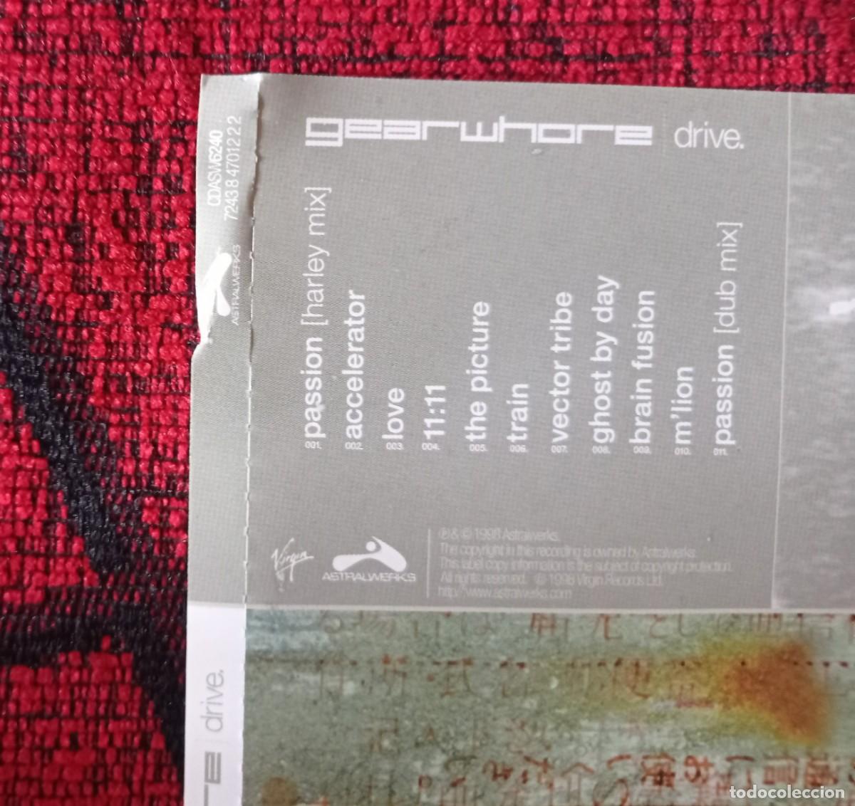 CDs de m&uacute;sica: GEARWHORE ** Drive ** CD ORIGINAL 1998 - Foto 2