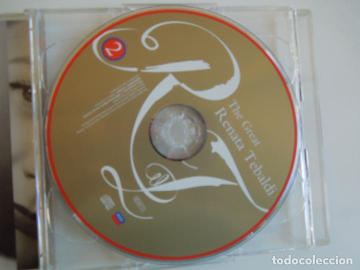 CDs de m&uacute;sica: RENATA TEBALDI - THE GREAT - 2 CD,S+LIBRETO - Foto 2
