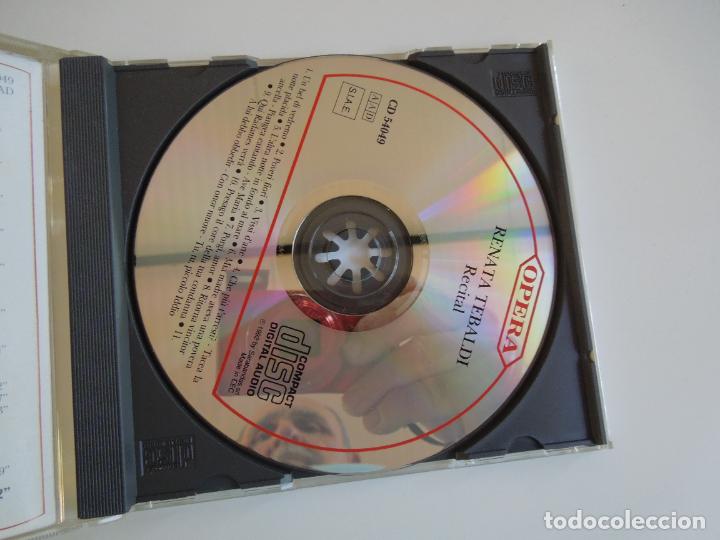 CDs de m&uacute;sica: RENATA TEBALDI - RECITAL - CD+LIBRETO - Foto 2